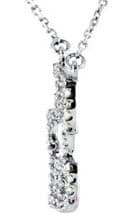Accented Puzzle Piece Necklace view 2