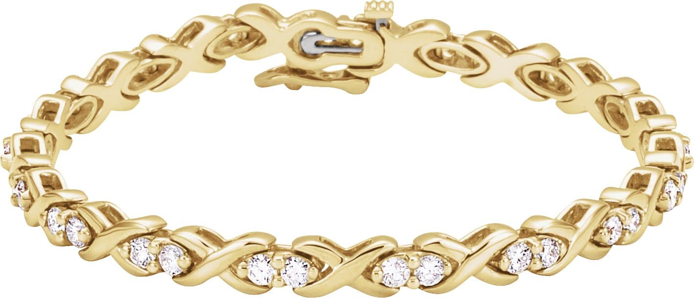 Accented Line Bracelet view 1