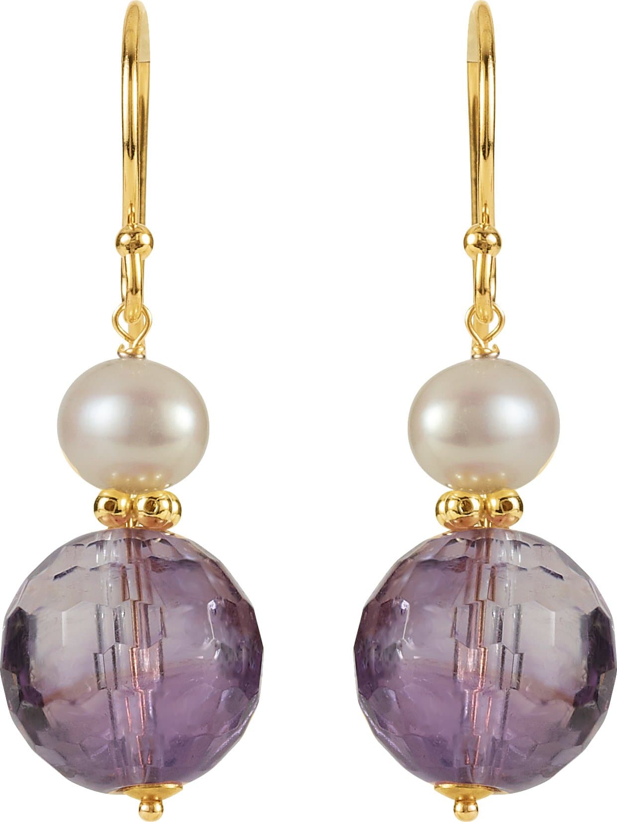 Accented Drop Earrings view 2