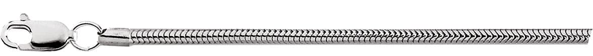 1 mm Round Snake Chain view 3
