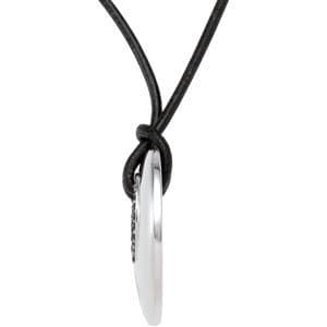 Accented Circle Necklace view 2