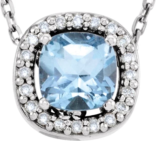Halo-Style Necklace, view 2
