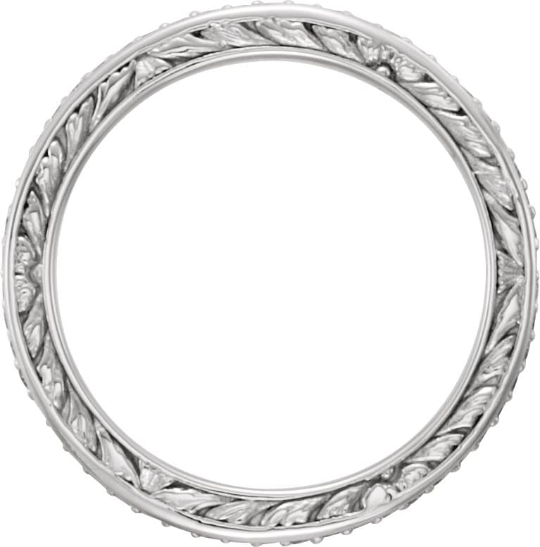 Accented Sculptural Engagement Ring or Band view 2