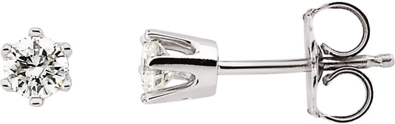 14K White 1 1/2 CTW Natural Diamond Stud Earrings