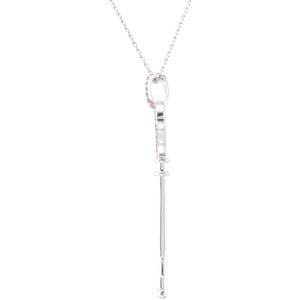 Heart Key Necklace or Pendant view 2