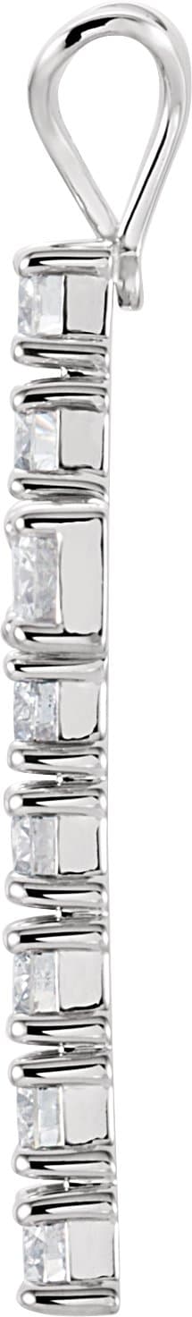 Accented Cross Pendant view 2