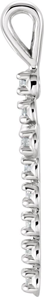 Accented Cross Pendant view 2
