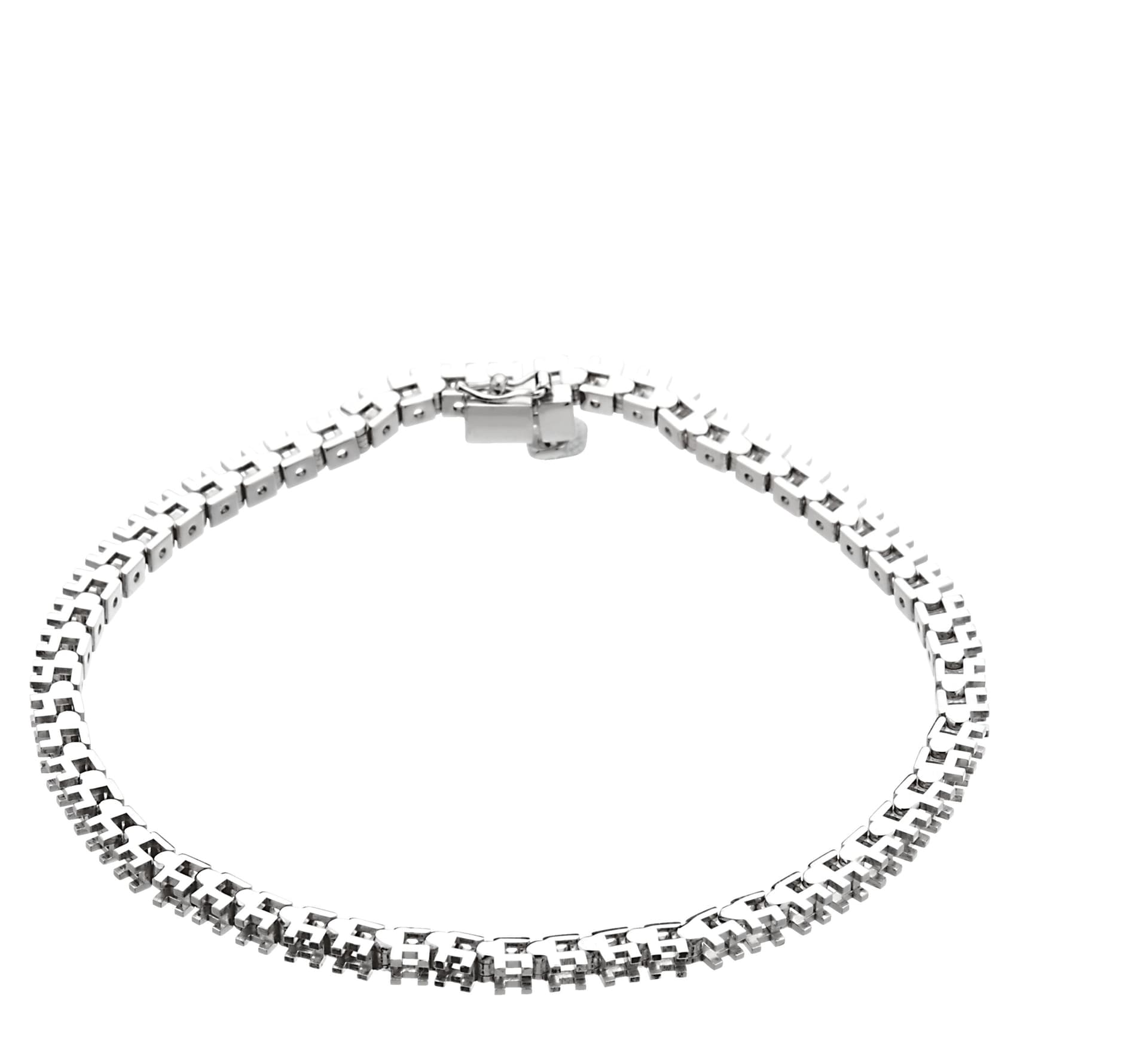 14K Rose Gold 2.2 mm Round Line 7 1/4" Bracelet Mounting