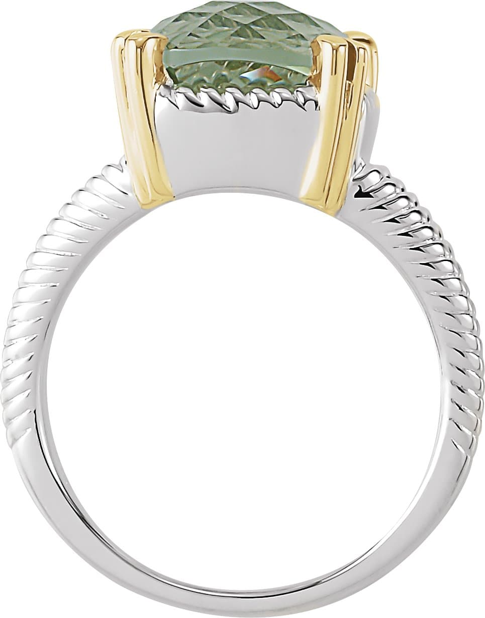 Rope Solitaire Ring view 2