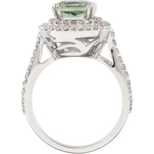 Double Halo-Style Ring view 2