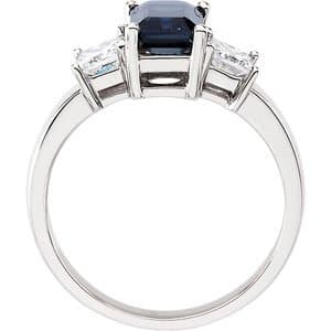 Three-Stone Ring view 2