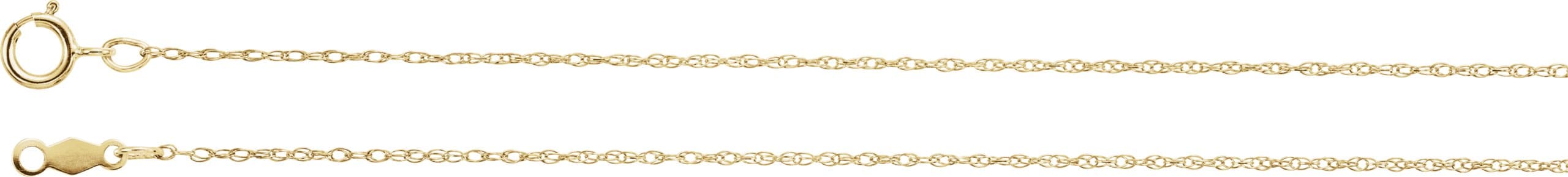 .85 mm Rope Chain view 2