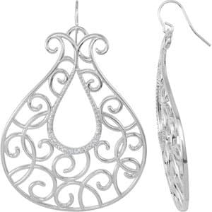 Filigree Scroll Earrings view 1
