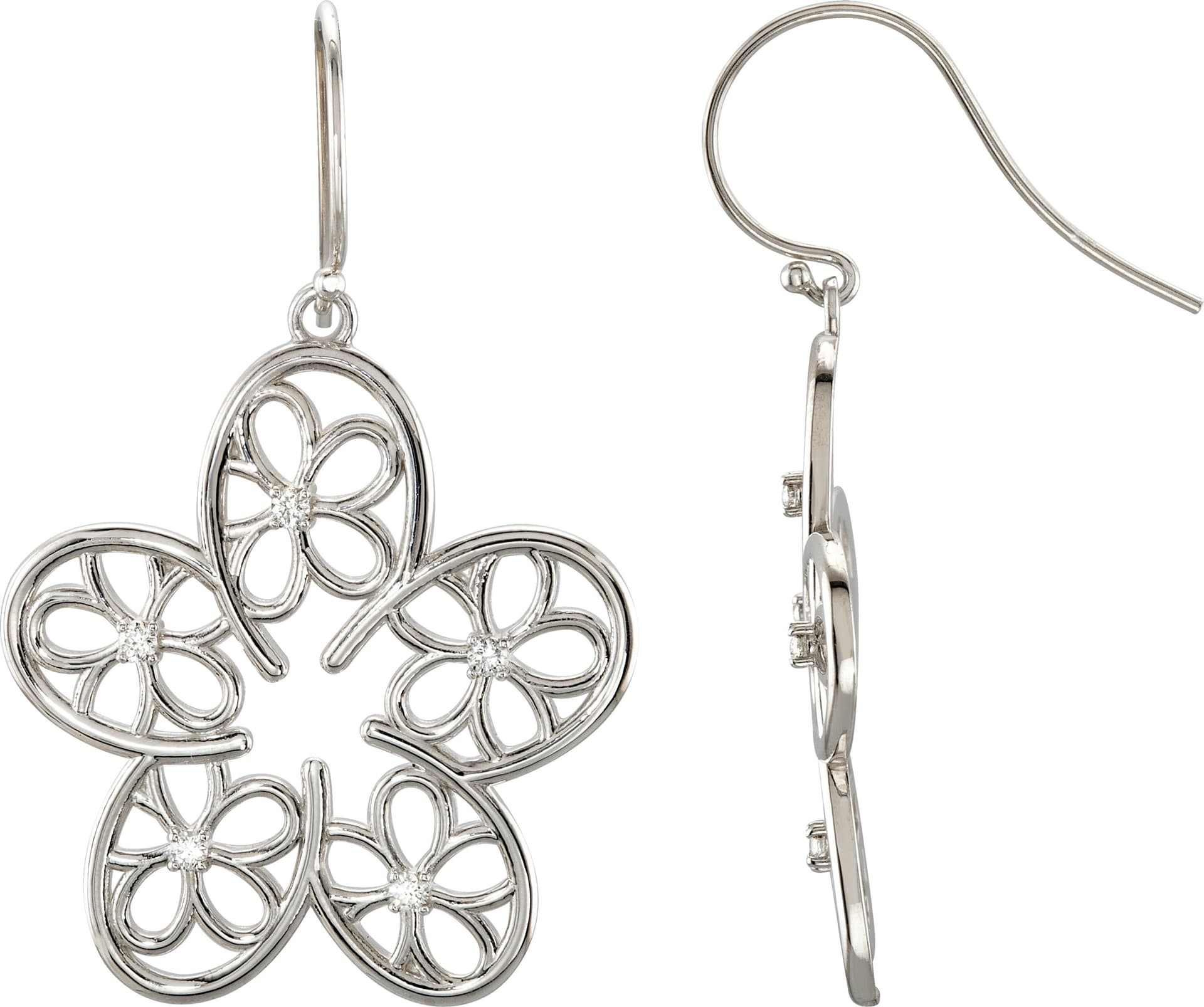 Flower Earrings view 1