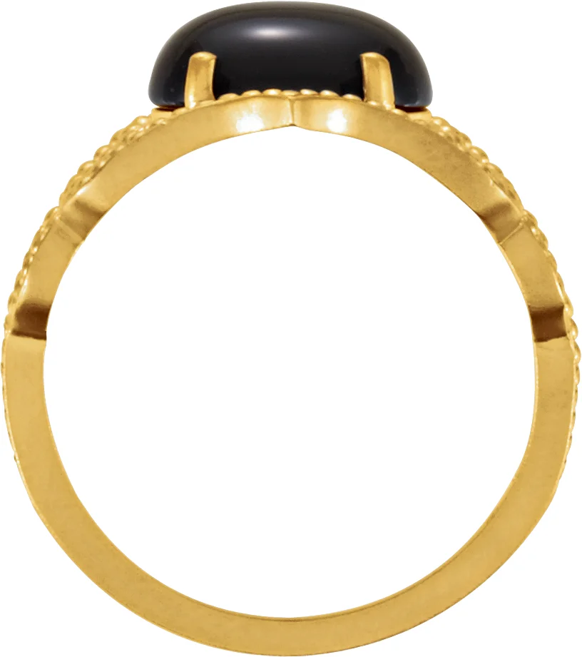 Cabochon Ring, view 3