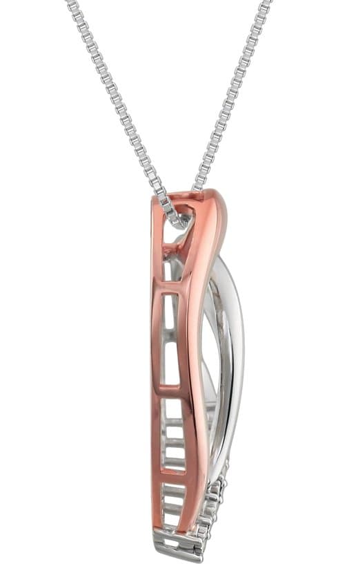 Accented Heart Necklace view 2