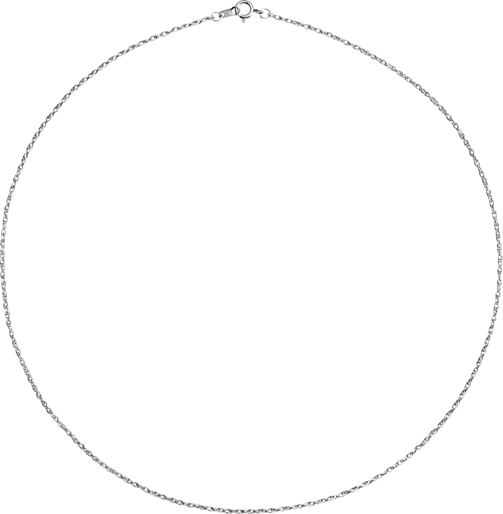1.3 mm Rope Chain view 2