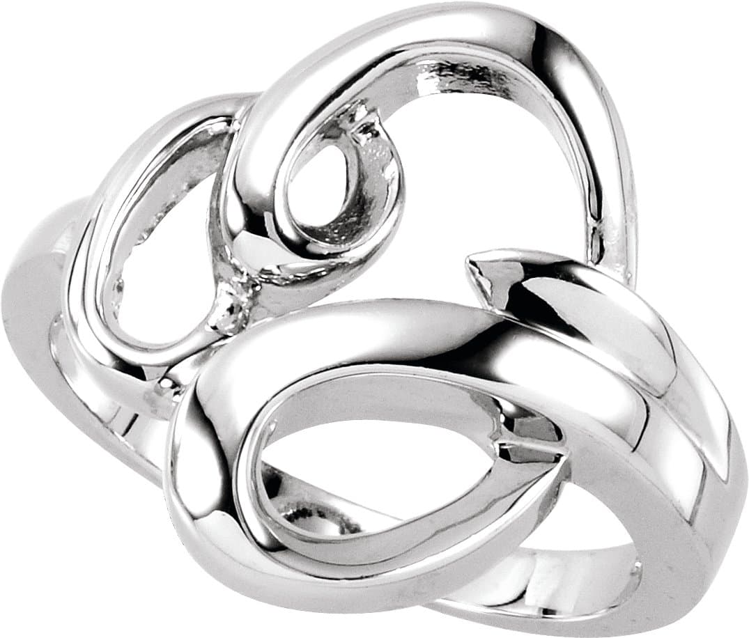10K Yellow Freeform Ring