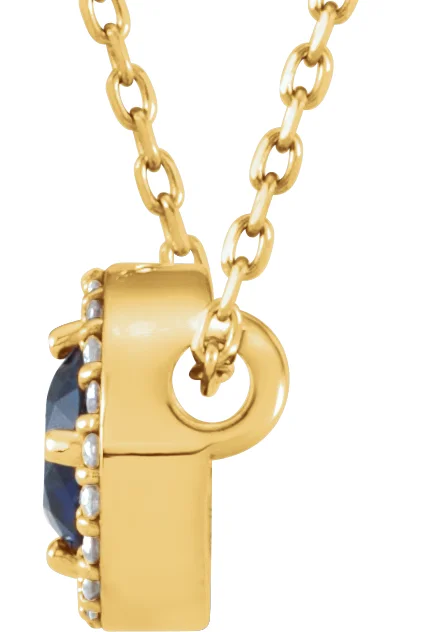 Halo-Style Necklace, view 3