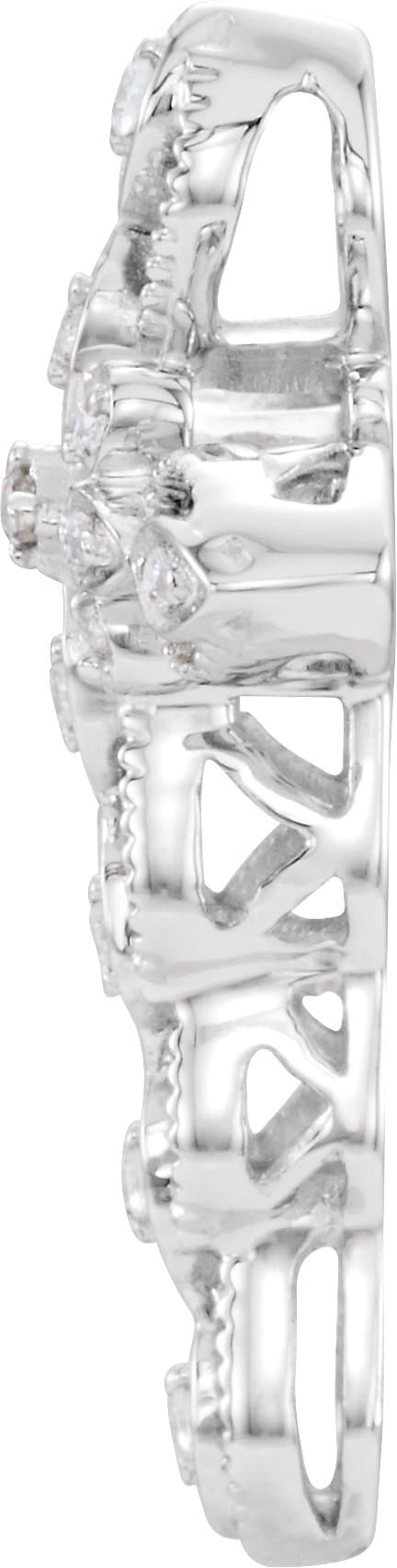 Accented Cross Pendant view 2