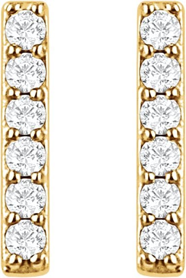 Bar Earrings view 2