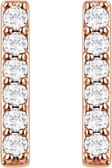 Bar Earrings view 2