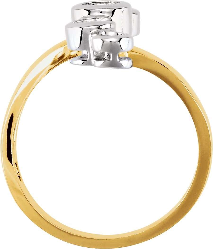 Bezel-Set Right Hand Ring view 2