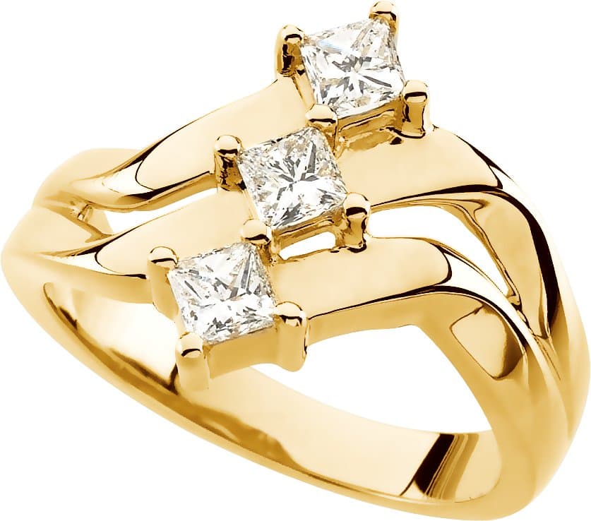 Accented Right Hand Ring view 3