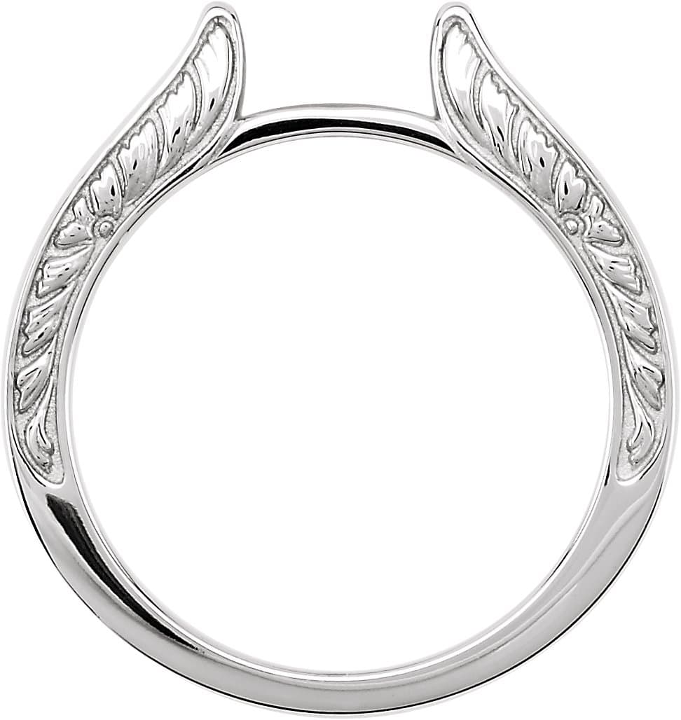 14K Rose Band Size 7
