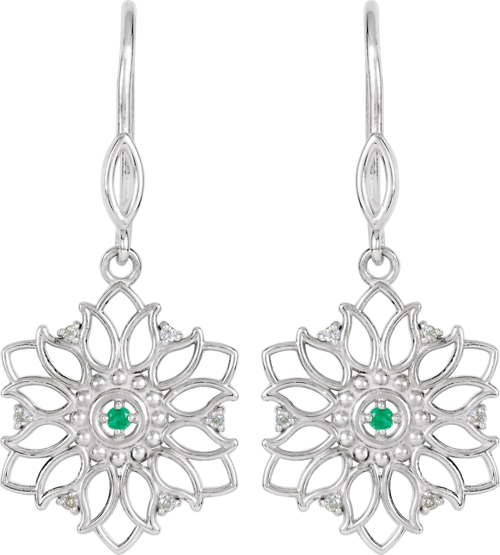 Accented Decorative Earrings view 2