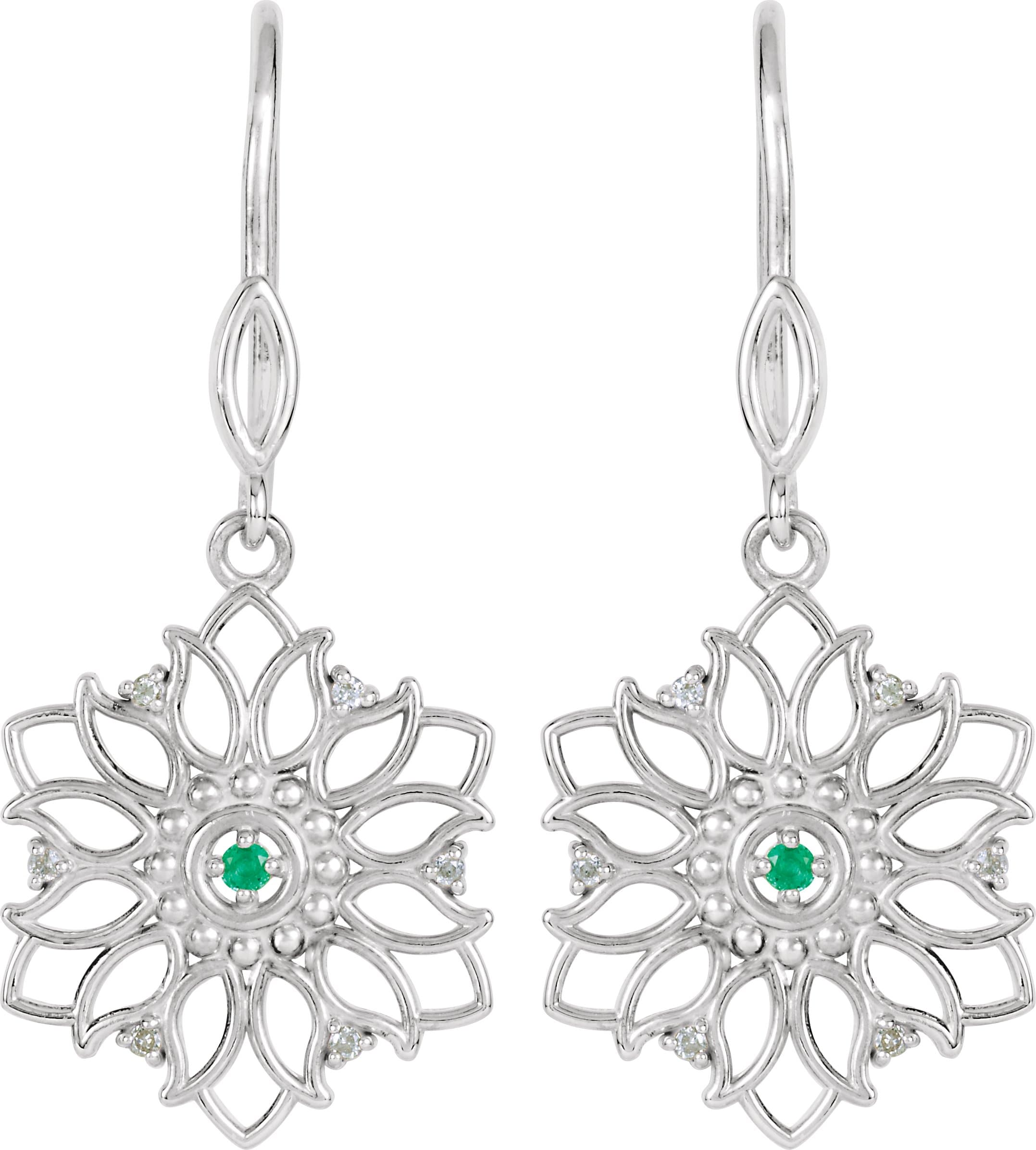 Accented Decorative Earrings view 2
