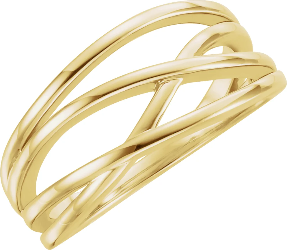 Criss-Cross Ring, view 3