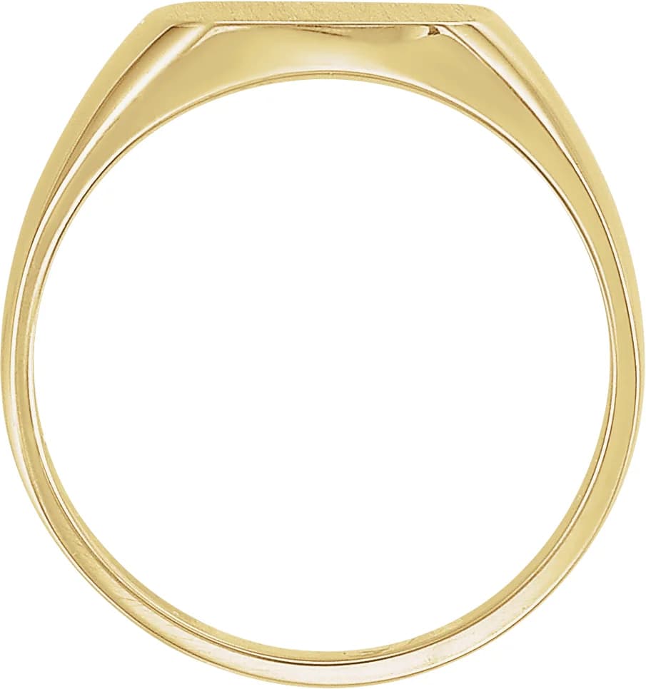 Square Signet Ring, view 3