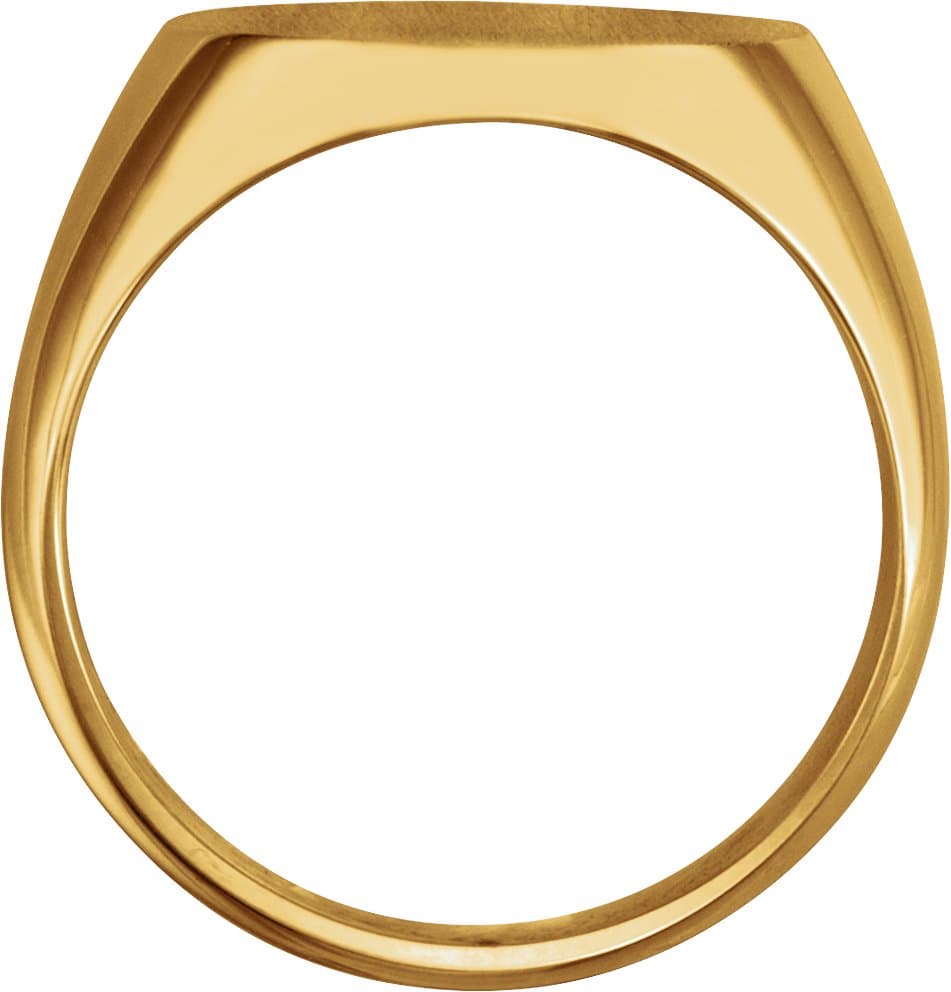 Oval Signet Ring view 2
