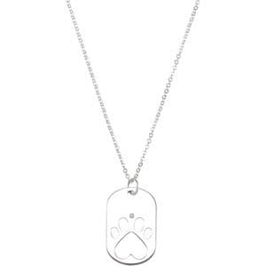 Our Cause for Paws™ Dog Tag Necklace view 1