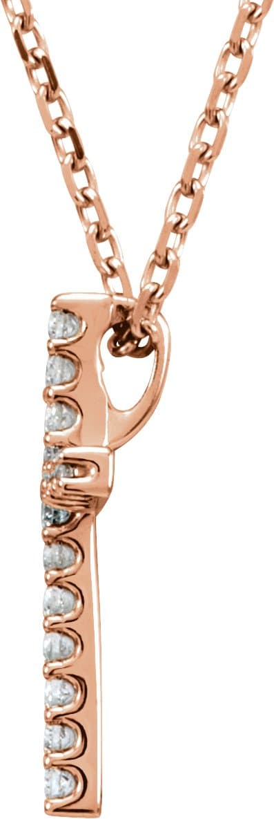 Petite Cross Necklace or Pendant view 2