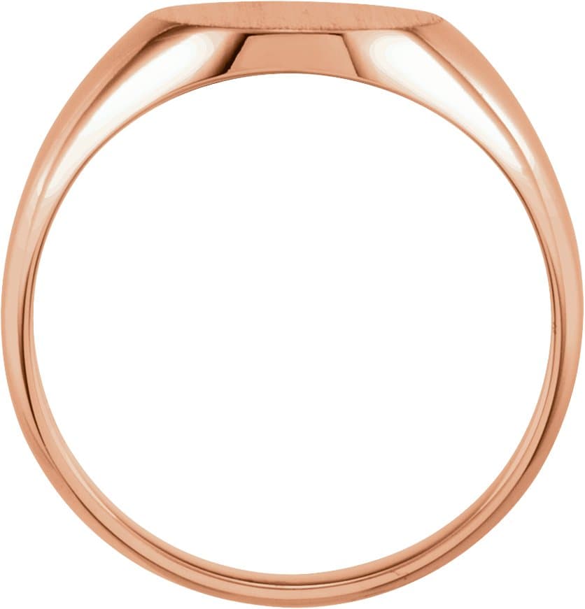 Oval Signet Ring view 2