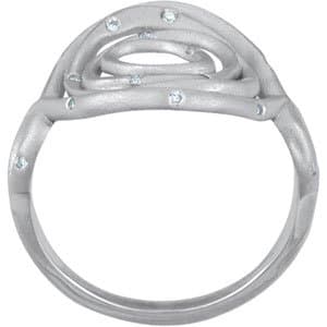 Accented Circle Ring view 2