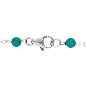Accented Pearl Station Bracelet view 2
