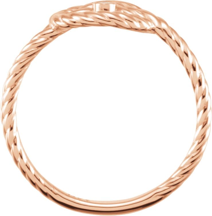 Rope Knot Ring view 2