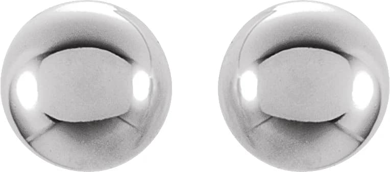 Ball Earrings, view 3