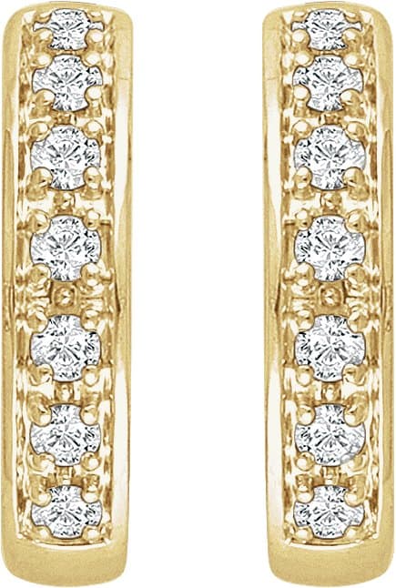 Accented Hoop Earrings view 2