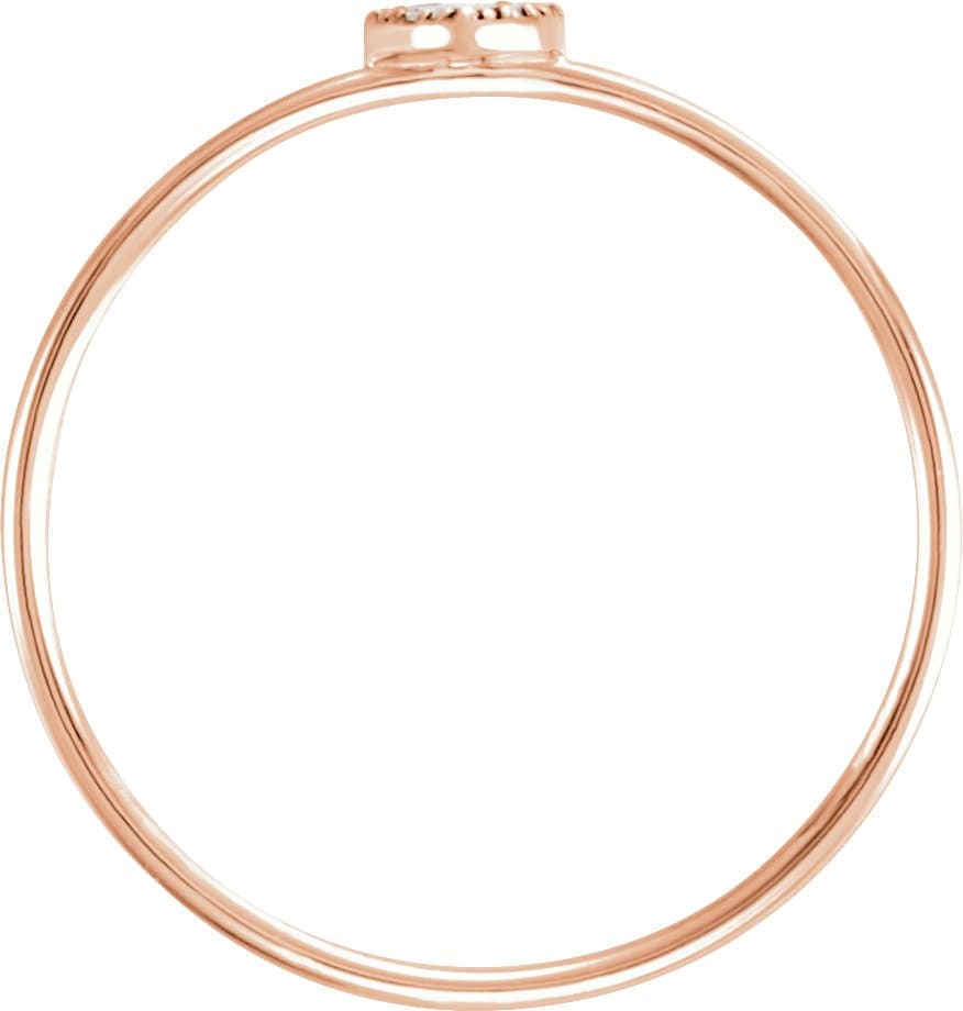 Petite Cluster Ring view 2
