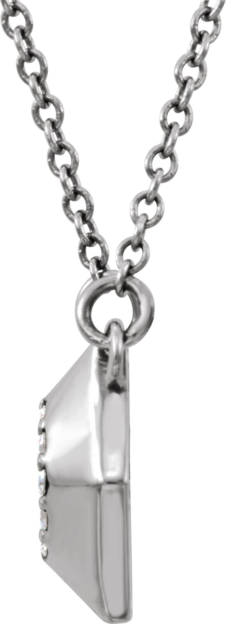 Geometric Cluster Necklace view 2