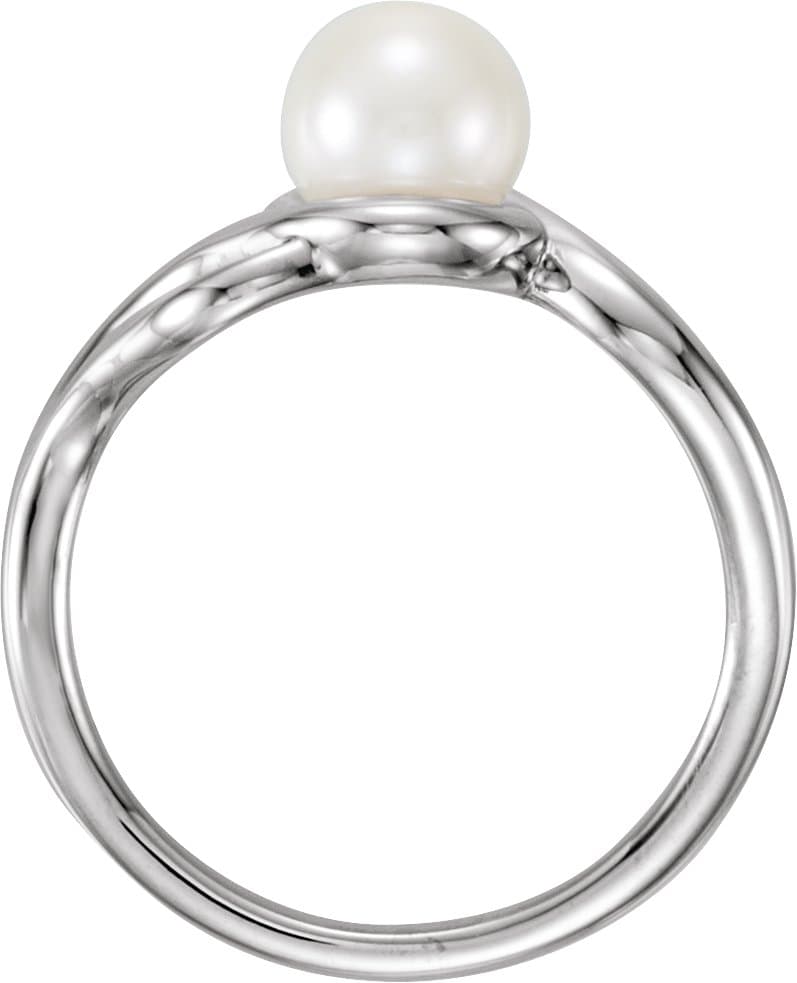 Pearl Freeform Ring view 2