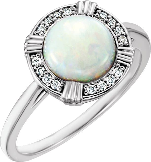 Cabochon Ring view 1