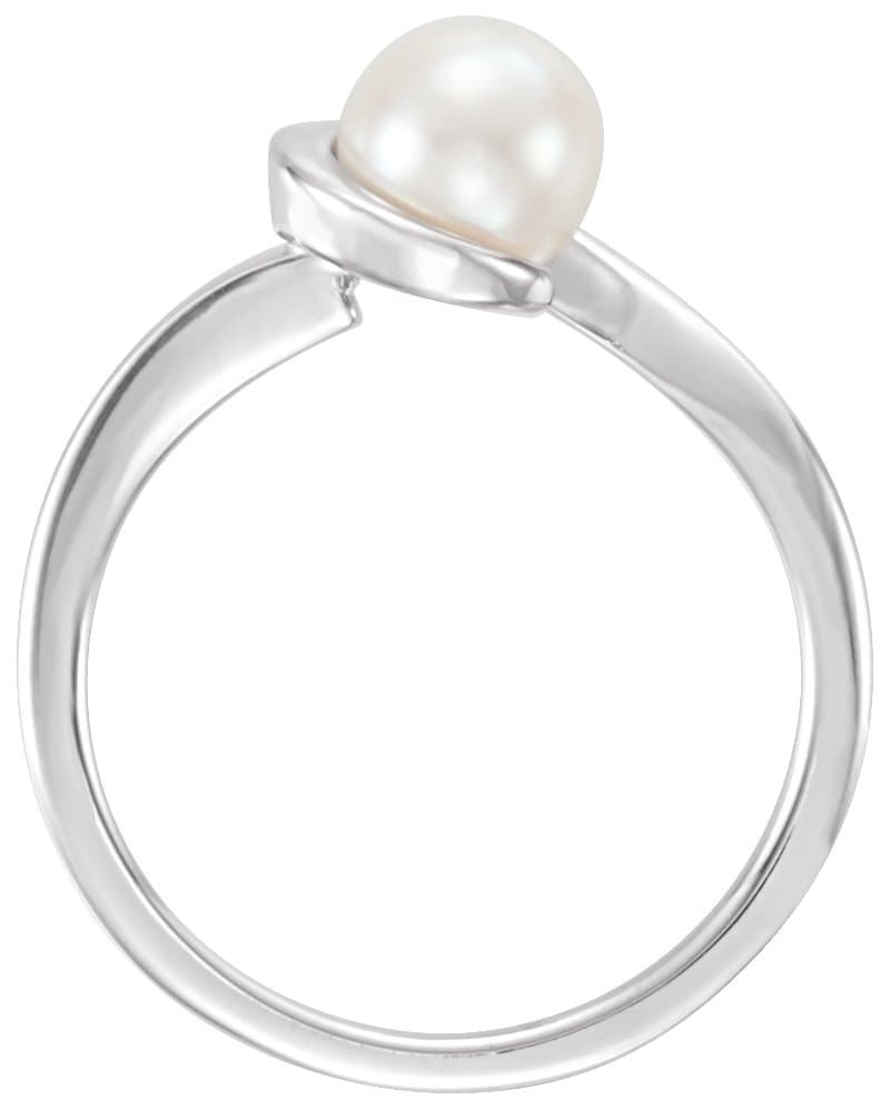 Pearl Freeform Ring view 2