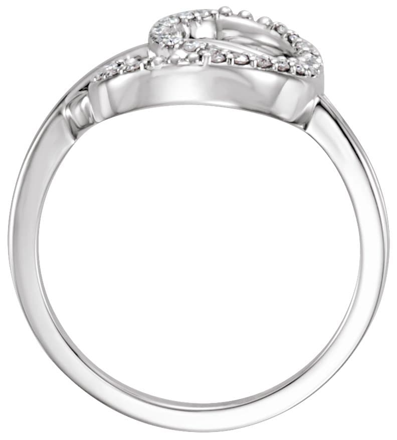 Accented Freeform Ring view 2