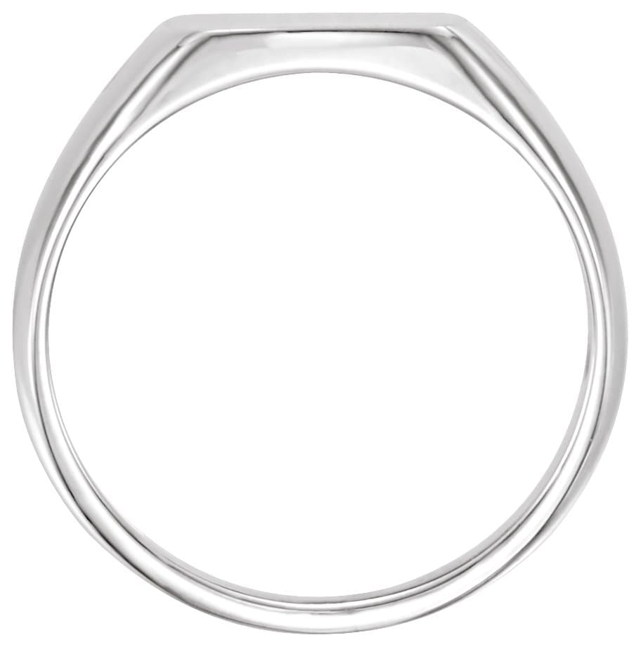 Rectangle Signet Ring view 2