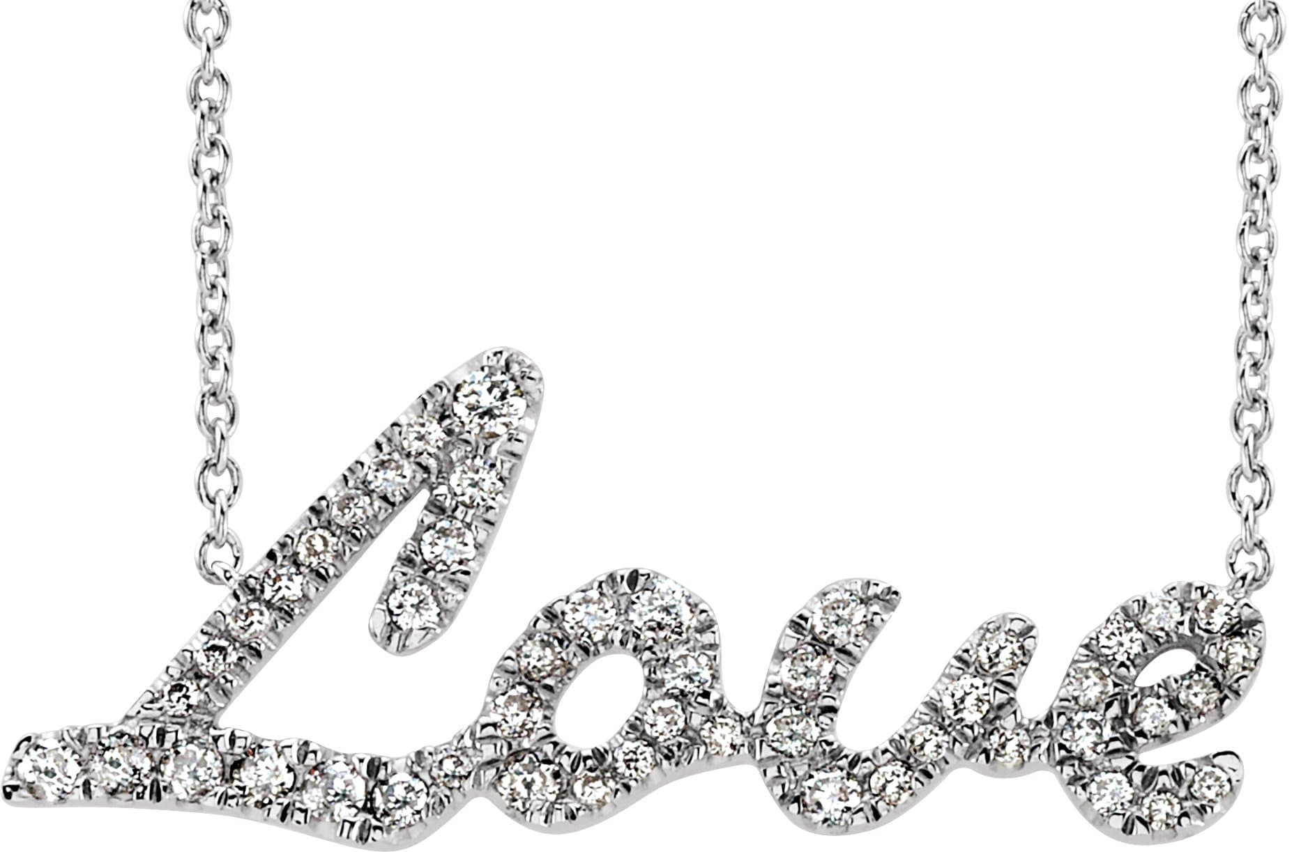 14K Rose 1/4 CTW Natural Diamond 18 Necklace